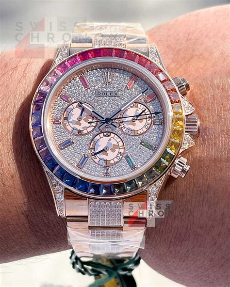 lab grown diamond rolex|rolex rainbow 116595rbow.